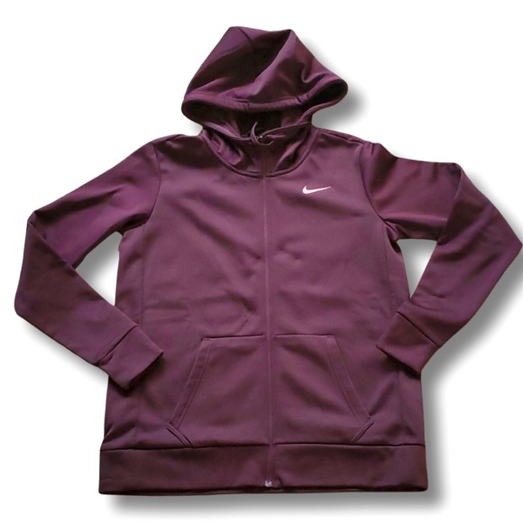 Nike Tops - NWT Nike Therma Dri Fit Zip Up Hoodie
